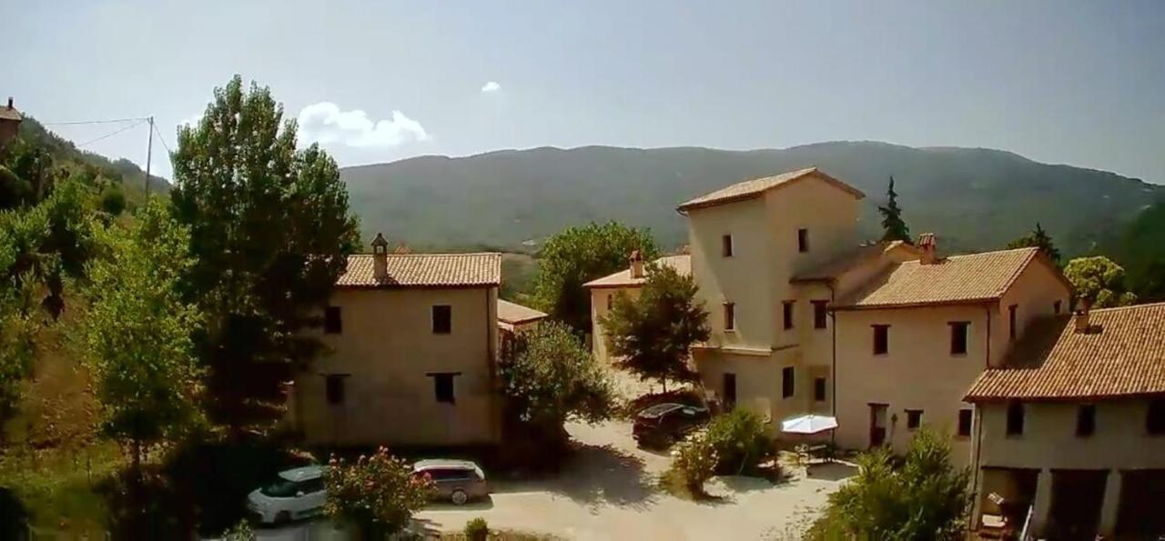 Agriturismo Il Covo Del Solengo Valtopina Dış mekan fotoğraf