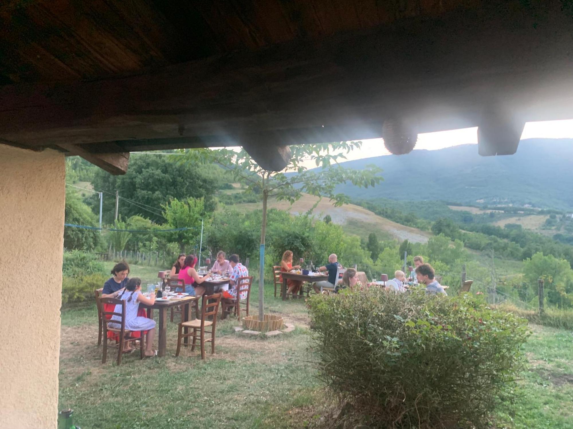Agriturismo Il Covo Del Solengo Valtopina Dış mekan fotoğraf